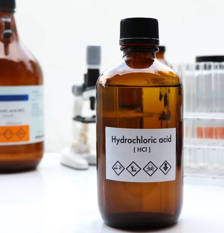 hydrochloric acid